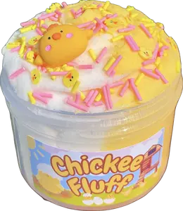 Chickee Fluff Slime! Fluffy Cloud Dough Slime!