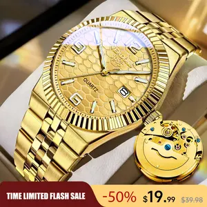 Men's Business Fashion Simulated Quartz Wristwatch with Diamond Accents Three-Dimensional Linear Grid Texture Luminous Display Date Function Water-Resistant Elegant Gift Box