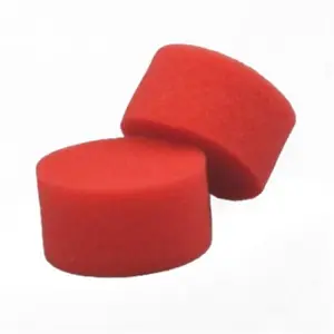 Ruby Red Paints  High Density Sponges, Red - Pack of 10