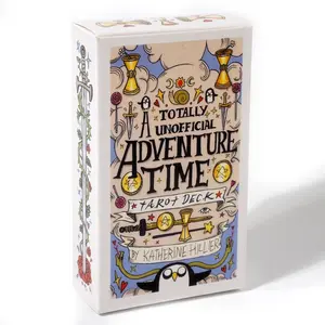 Adventure Time Tarots Deck 78 pcs Cards Deck Size 10.5 x 6.3 cm Fortune Telling Game Divination Game Gift An Unofficial Adventure Time Tarot Cards Based on the Rider-Waite