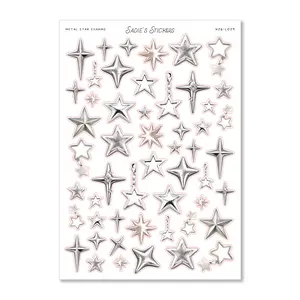 Metal Star Charms • Trinkets & Tidbits