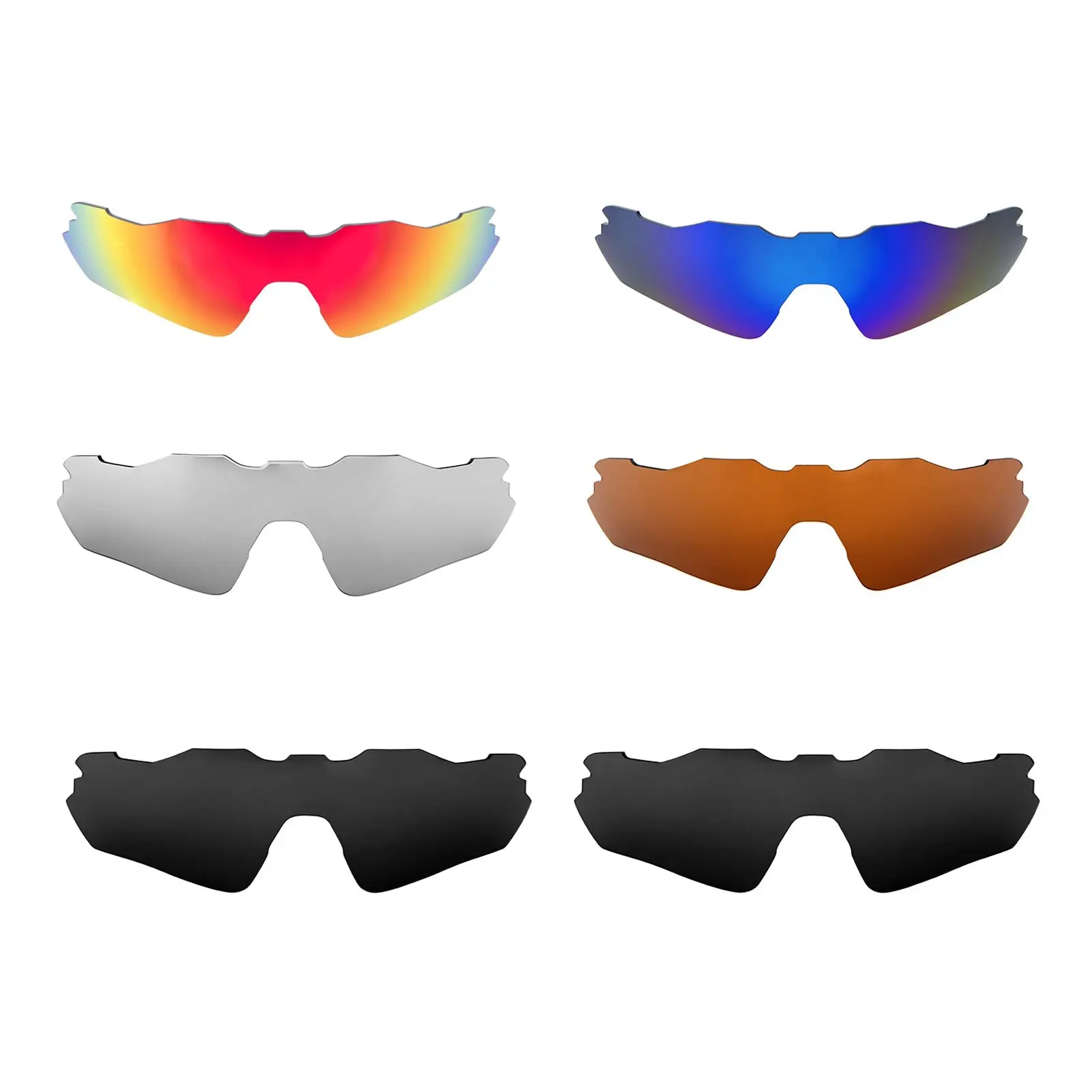 Walleva Replacement Lenses for Oakley Radar EV Path (OO9208 Series)
