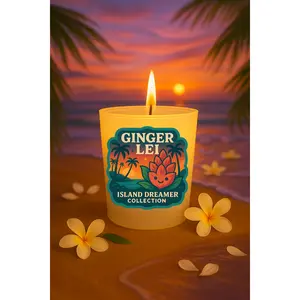 Ginger Lei Candle