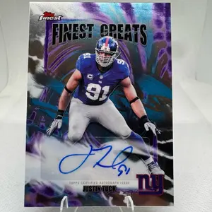 2025 Topps Finest - Justin Tucker Finest Greats Auto