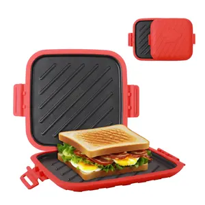 Large Microwave Sandwich Maker, Large Size Microwave Panini Press, Microwave Bread Machine, Toastie Maker, Sandwich Toaster, Kitchen Appliance
