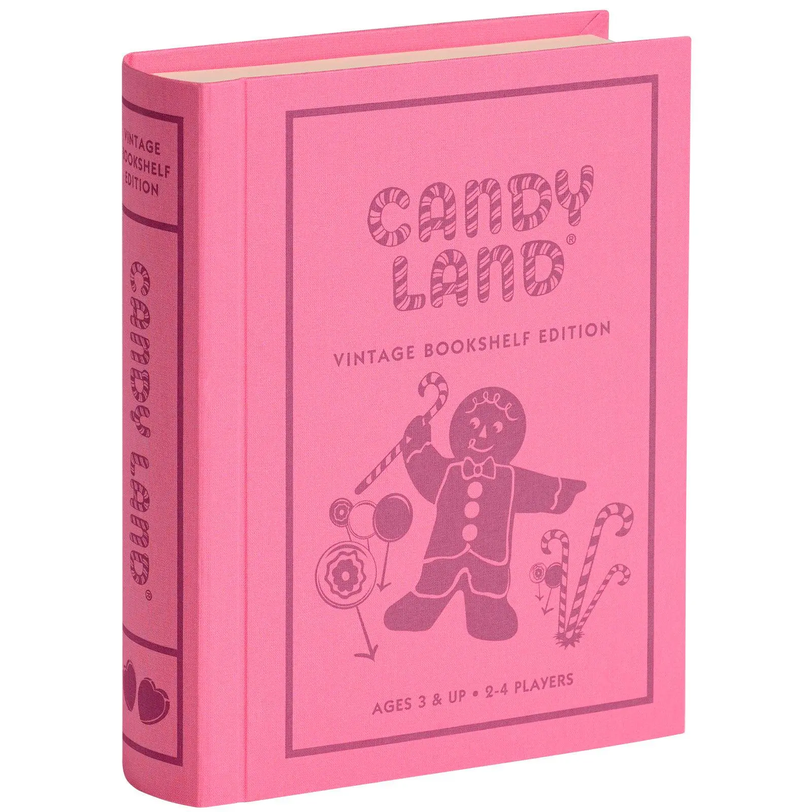 WS Game Company Candy Land Vintage Bookshelf Edition Board Game for 2 to 4 Players, Ages 3+