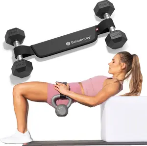 Premium Hip Thrust Belt - Adjustable Exercise Belt for Glutes & Squats, Hip Thrust Pad for Comfort, Versatile Gym Equipment for Home - Weightlifting Belt Support for Women