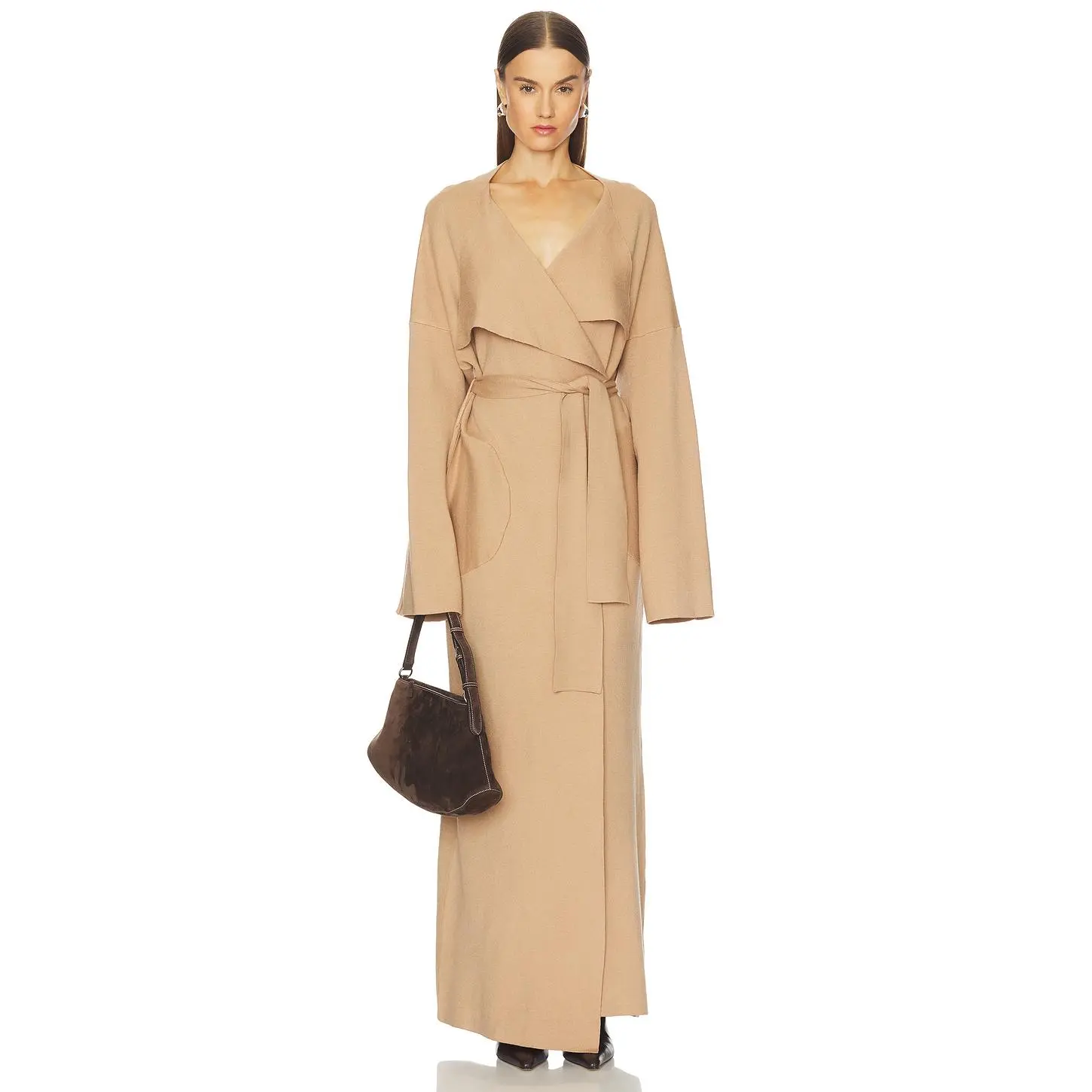 SNDYS Tia Maxi Cardigan in Camel SNDYS Tia Maxi Cardigan in Camel