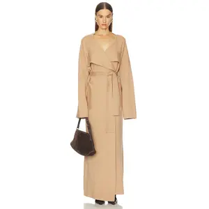 SNDYS Tia Maxi Cardigan in Camel