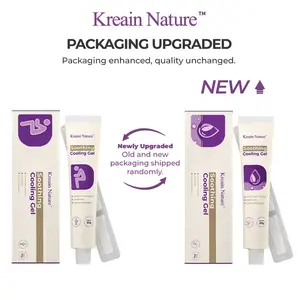 Kreain Nature 4 Hemorrhoid Gel Carthamus Seed Scutellaria Baicalensis Extract Carboxymethylcellulose Purple Daisy Apply to the Skin Used for Eliminating Hemorrhoids #Summervibes