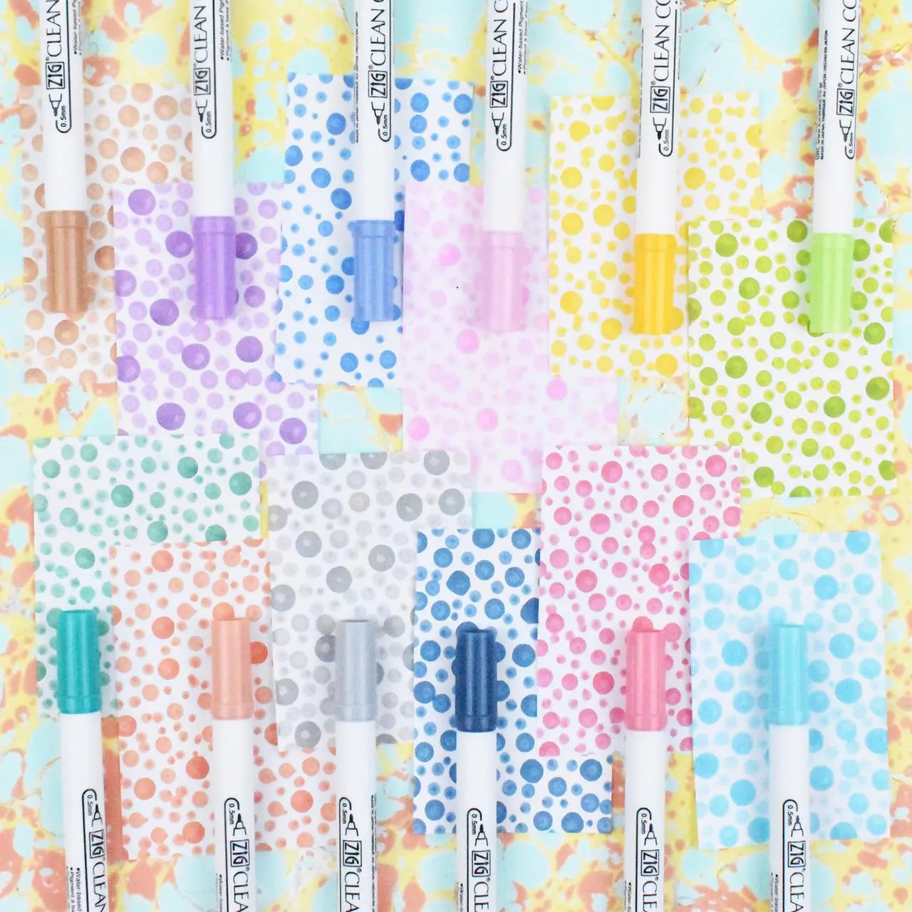 Zig Clean Color DOT Marker, Set of 12