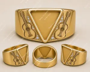 The Signature Pick Ring | Custom Inclusion Statement Ring