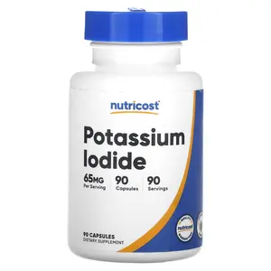 Nutricost Potassium Iodide, 65 mg, 90 Capsules