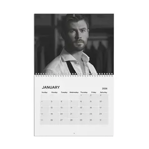 Chris Hemsworth 2026 Calendar | Photo Wall Calendar 2026 | Hemsworth Fan Gift | Gift For Daughter | Secret Santa | Christmas Gift Exchange