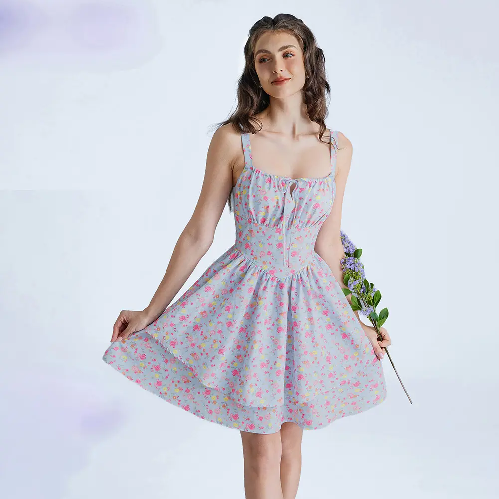 Floral Mini Corset Dress for Women Teen 2026 Summer Spring Flowy A-Line Sundress with Pockets - TikTok Shop Floral Mini Corset Dress for Women Teen 2026 Summer Spring Flowy A-Line Sundress with Pockets - TikTok Shop