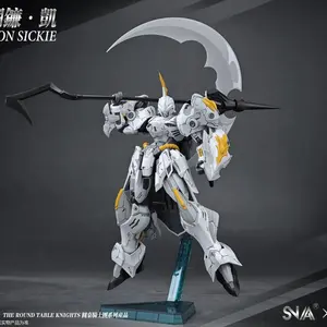 In Stock BanDai Gundam Snaa 1/144 Fate Anime Figure Iron Sickle - The Round Table Knights Figurine Limited Edition HG 1:144 Stand Model