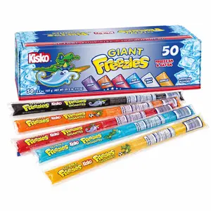 Kisko Giant Freezies 5.5 oz, 50 Count