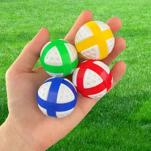20-Pack Golf Ball Sticky Balls, Sticky Surface, Magic Tape Hit & Throw Stickers, Indoor Outdoor Sports Game, Fun Family Activities, Easy to Use