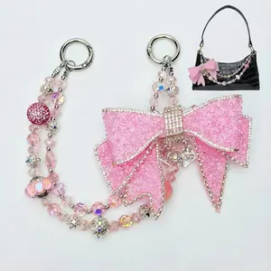 Custom Bag Charm, Design Bagchain,Sparkling collection Keychain,bagchain,phonechain,charms,