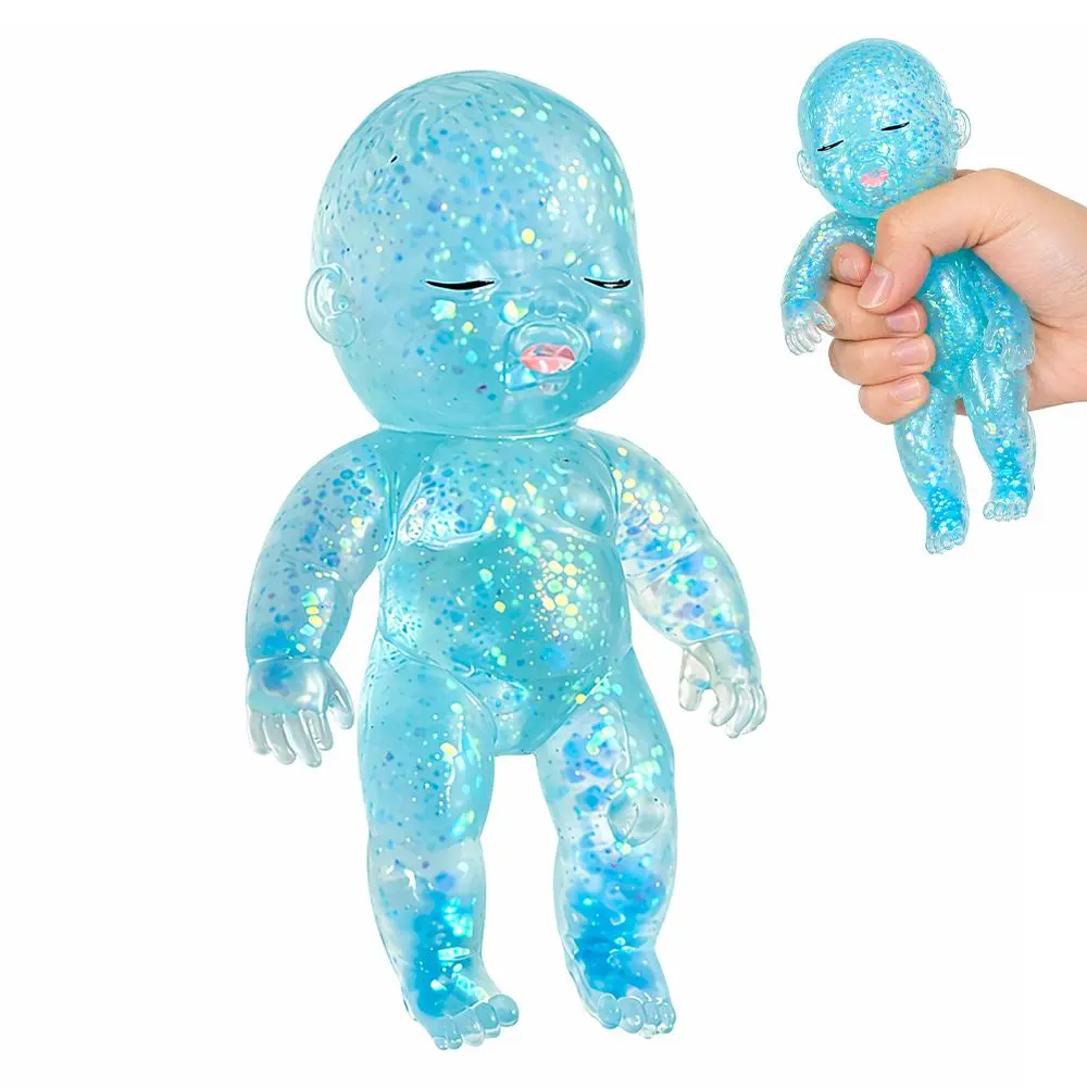 Jumbo Cute Squishy Stress Ball - TPR Soft Sensory Fidget Toy, Distraction Stress Relief for Calm Corner Emotional Regulation, 12+ Ages | summerwins|restock|dealsforyoudays|DFYD, huge squishies, Soft Sensory Squishies, Dumpling Squishies