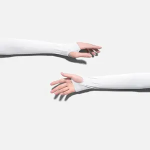 Breathable Sun Care Arm Sleeves, 2 Pairs Anti-snagging & Scratch-resistant Arm Cooling Sleeves, Outdoor Sports Arm Care Supplies for Cycling Running Fishing