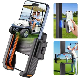 Magnetic golf cart phone holder, gym phone holder, golf cart accessory, Cellphone Mount, suitable for 4-7 inch smartphones