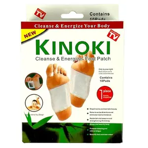 Kinoki Foot Pads for Your Health Care – 10 Premium Natural Foot Patches – Adhesive Foot Pads Foot Mask