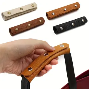 1pc Premium Leather Bag Handle - Ergonomic Pressure-Reducing Design for Comfortable Carrying, Sturdy and Durable - Suitable for Shopping Bags and Travel Bags, Perfect for Daily Use