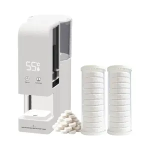 ECO FRIENDLY Smart Hot Face Towel Heater Machine, 10s Fast Heating & 55°C Constant Temperature, Auto Dispensing Towel Warmer with Smart Voice Alerts, Auto SHUTOFF for power preservation, Includes 20 Compressed Towels, Luxury Home Spa