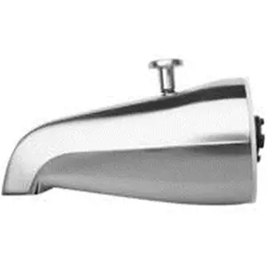 212 MAIN Plumb Pak PP825-31 In-Wall Bathtub Spout-Diverter with Chrome Finish, Bathtub Faucet for Shower Divert