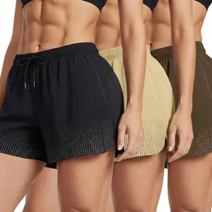 1 pack (3 pieces): solid-color mid-rise casual athletic shorts; summer women’s running shorts; sportswear; athletic shorts; short outfits; black athletic shorts; black mid-rise shorts; gym shorts; black shorts