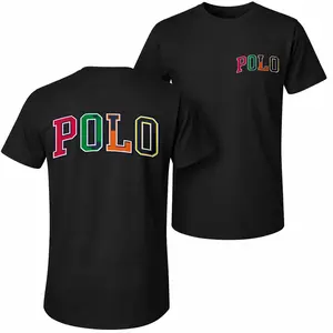 Men's Pure Cotton Short-Sleeve Shirt With Letter Print—A Unisex Casual Style Perfect For Spring And Summer; Featuring A Cool Graphic Design And A Classic Crew Neck, Suitable For All Four Seasons.