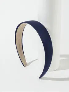 Macaron Color Hairband, 3cm Wide Fabric Soft Headband, Solid Color Hair Accessory, Casual Style, All Seasons Wear, Women's Fashion