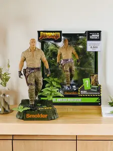 McFarlane Toys Smolder 6" Posed Figure from Jumanji The Next Level: Movie Maniacs Collectible Toy with Unique Design