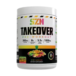 Takeover Pre-Workout Fitness Supplement Muscle Healthcare Edible