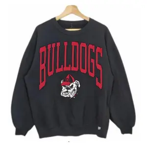 Georgia Crewneck Sweatshirt, Unisex Casual Sweatshirt, Classic Sport Shirt