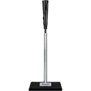 Portable Batting Tee for Baseball/Softball, Height Adjustment from 25-37 inch,Easy Transport Premium Baseball Tee with Rubber Top,Heave Duty Base Hitting Tee for Kids/Youths/Adults