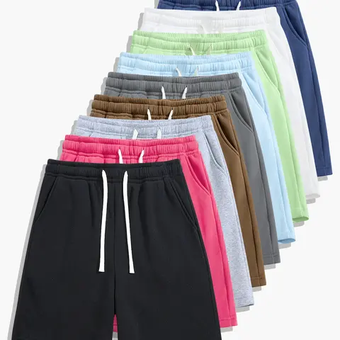 Men’s summer outdoor casual sports shorts, loose straight cut, comfortable and breathable, running fitness training shorts