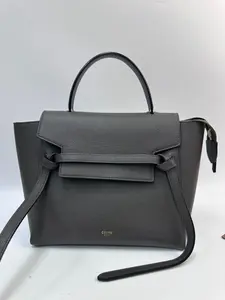 Pre-owned CELINE leather top handle bags KY02469 Mini Belt Bag