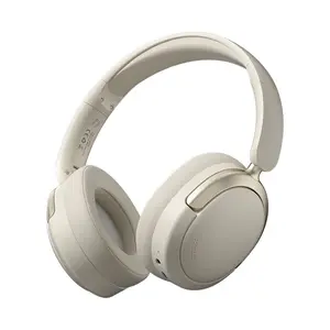 Over Ear Foldable Wireless Bluetooth High Quality Headphones Noise Cancelling with Microphone Long Battery Life Portable for Travel Gym Office