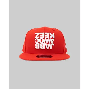 3 Stack New Era Snapback Hat - Red