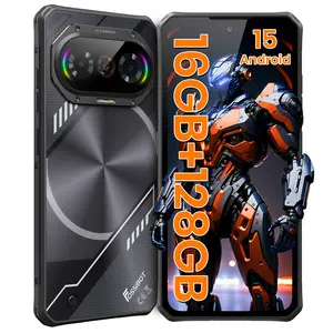 FOSSIBOT F114 Rugged Phone 6.67" HD 12GB +128GB/TF 1TB Android 15 Gaming Rugged Smartphone Octa Core 50MP Main Camera 5000 mAh Battery IP68/IP69K Waterproof Phone,Triple Slot/NFC/Face ID/GPS(Black)