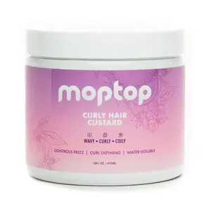 Curly Hair Custard Gel 16oz