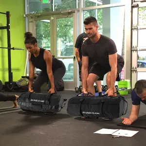 Heavy Duty Adjustable Sandbag, Unfilled Weight Bag with Multi Handles, Durable Workout Power Bag for Strength Training, Cross Training and Home Gym Fitness Exercise