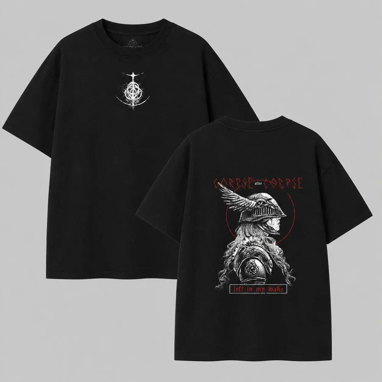 Elden Ring Malenia Graphic Tee | "Corpse After Corpse" Gaming T-Shirt
