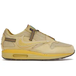 Nike Men's Air Max 1 Travis Scott Cactus Jack Saturn Gold Running Shoes, from StockX