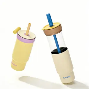 Double Layer Insulated Cup, Insulated Stainless Steel, Large Capacity Car Mug, Straw Water Bottle, Travel and Outdoor Use, Home Office School Supplies, Holiday Gift