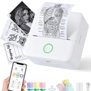 Mini Printer - Perfect Gift Wireless Sticker Printer for iPhone & Android - Portable 2x3 Inch Instant Color Photos