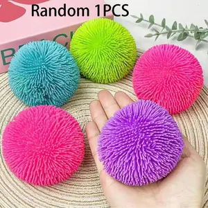 Colorful Inflatable Squeeze Sensory Ball, Stress Relief Toy, Decompression Toy, Party Favors, Gift Bag Stuffer, Birthday Present