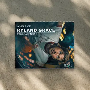 Ryland Grace 2026 Calendar - Celebrity Merch, Fan Gift | Home Decor, Office Decor - Fan Gift, Unique Holiday Gift